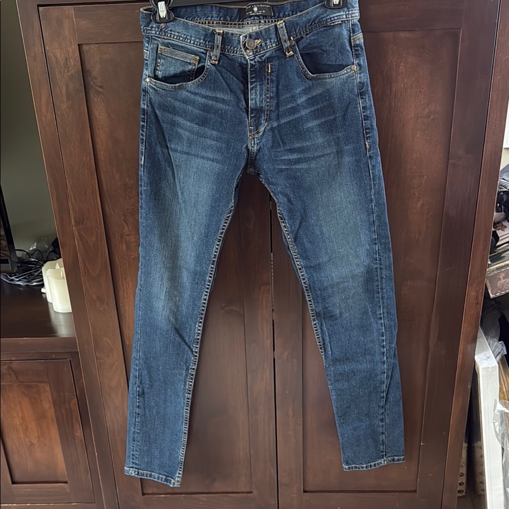 Zara Blue Slim Jeans Medium Wash